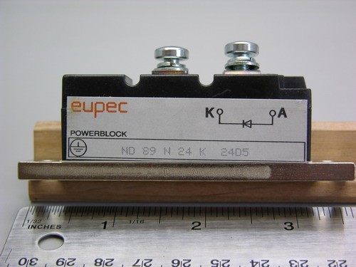 Eupec ND89N24K 1200V 89A Rectifier Diode Module
