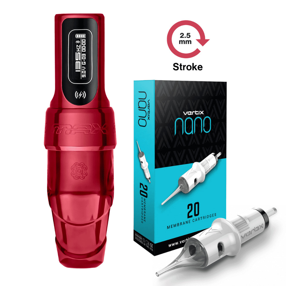 Flux S Max Limited Edition Wireless Tattoo Machine Set