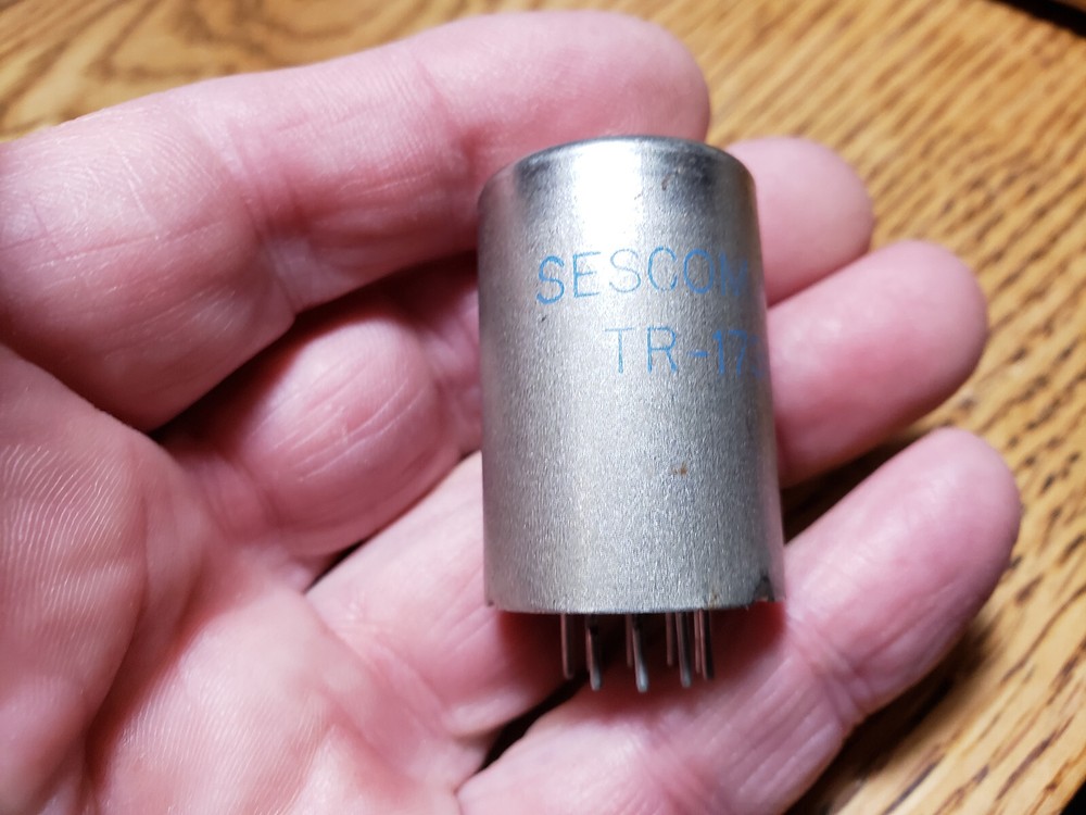 Sescom TR-173A Plug In Audio Input Transformer for 9-pin Miniature socket VTG