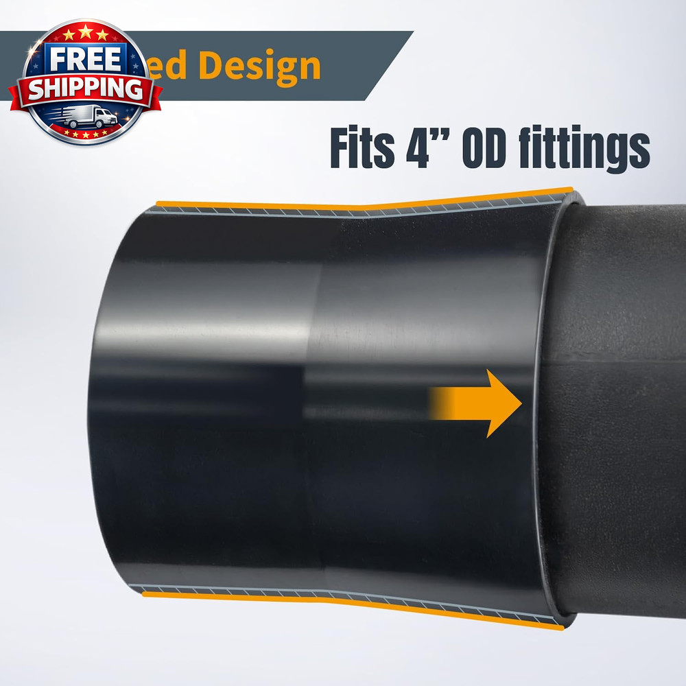 4-Inch Quick Connect & Disconnect Adapter for Easy Use and Convenience