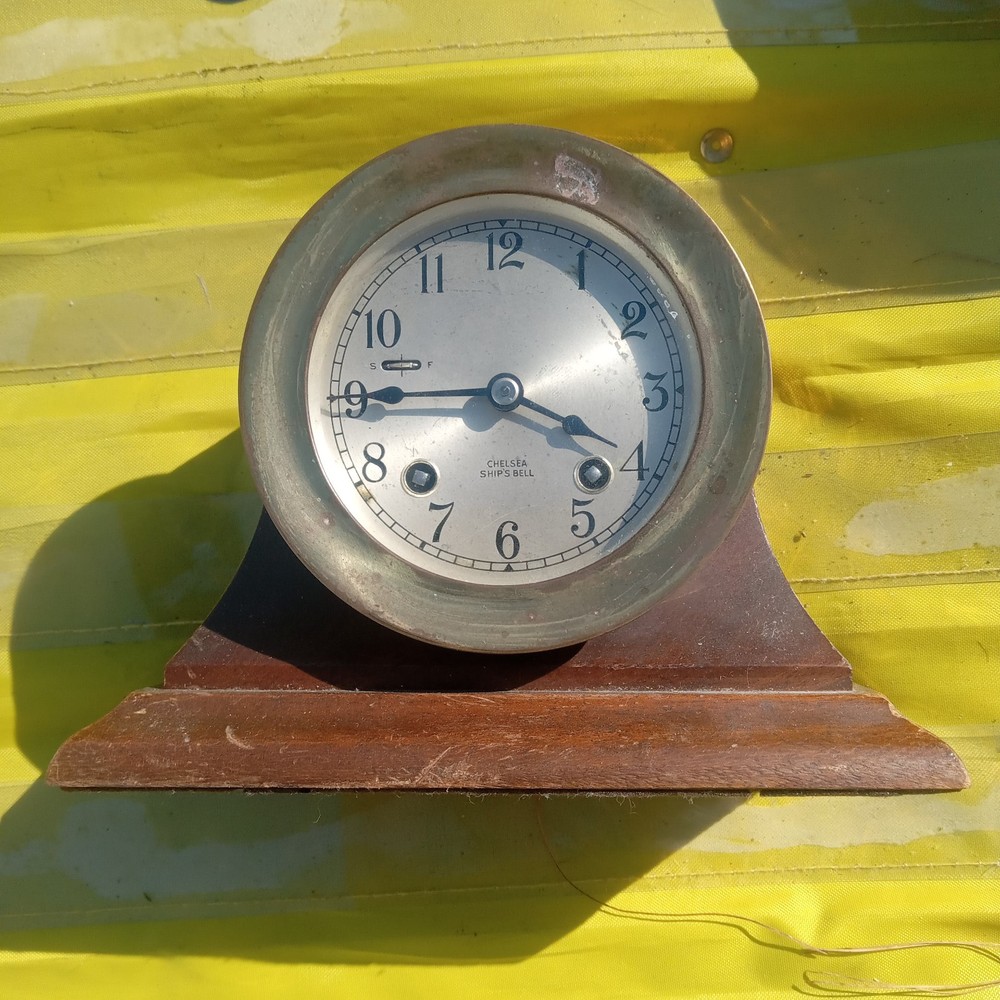 Chelsea Ships Bell Clock-Stand.