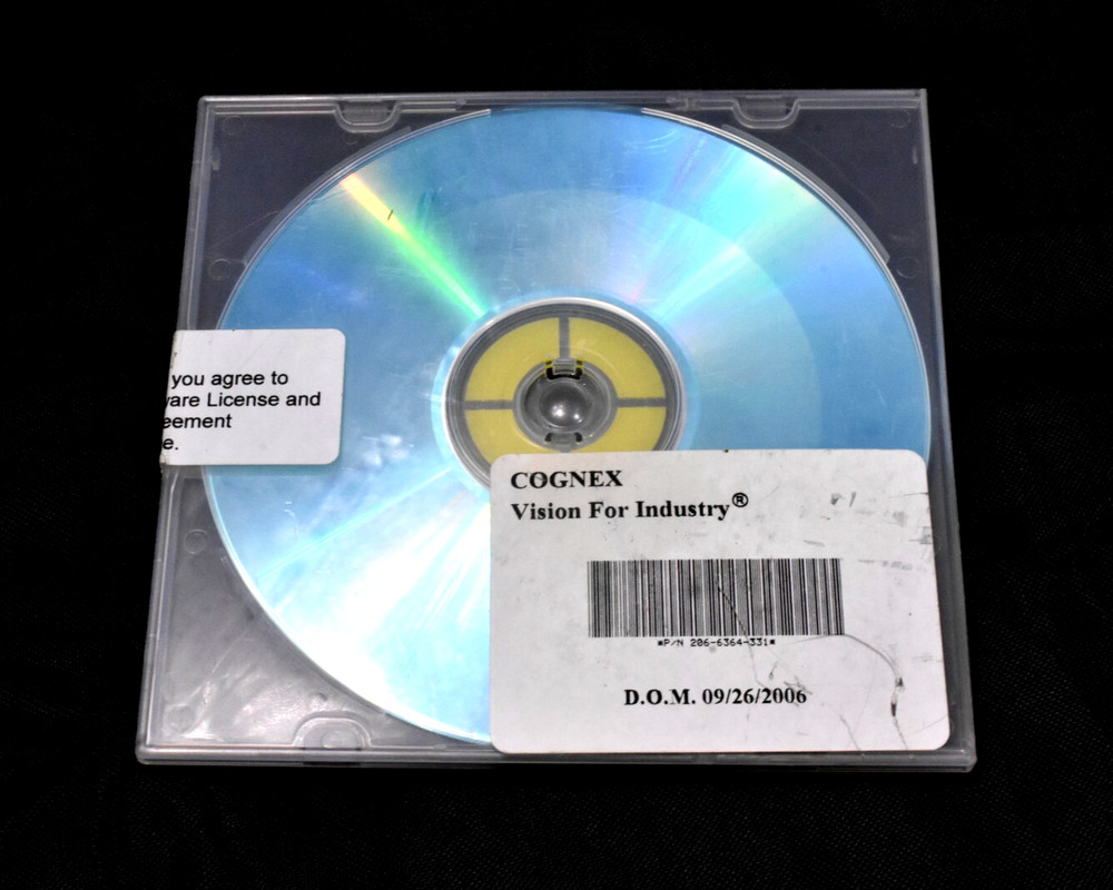 Cognex 206-6364-331 In-Sight Explorer Software Version 3.31 SR