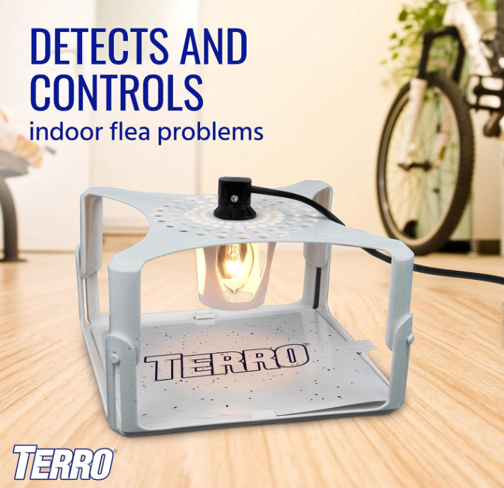TERRO T231 Flea Trap Refills - Replacement Flea Trap Glue Boards,White, 3 Count