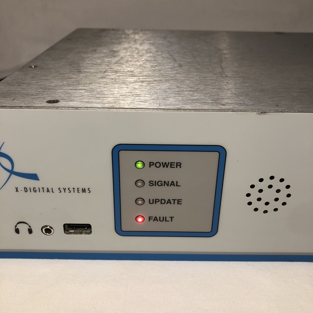 X-Digital Systems XDS-PRO4Q DVB Satellite Receiver Powers On (Untested)