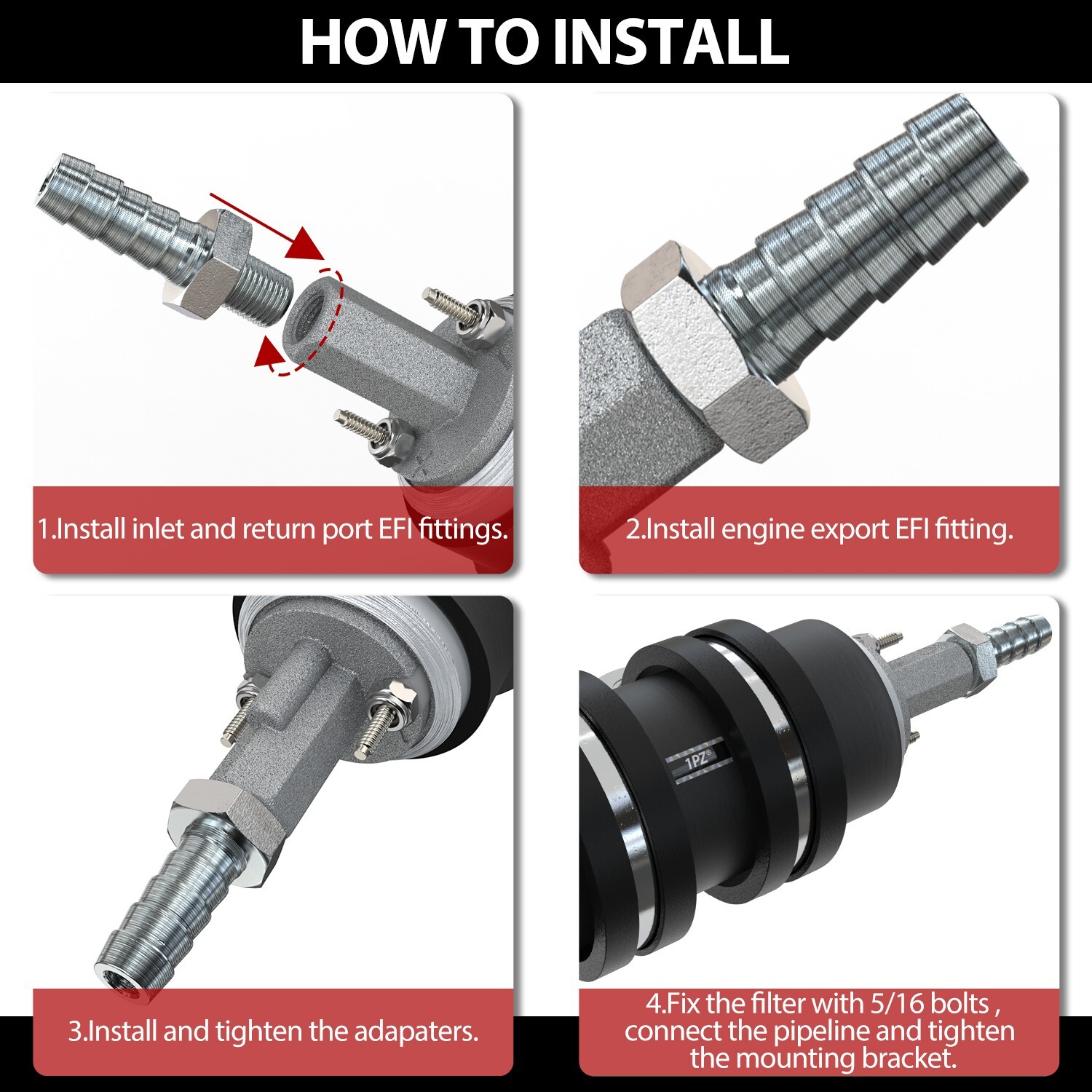 Genuine GSL392 Walbro 255LPH External Inline High Pressure Fuel Pump 650 HP