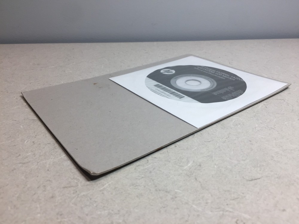 HP Compaq LA2006x lcd monitors cd kit 630581-B22 software and documentation