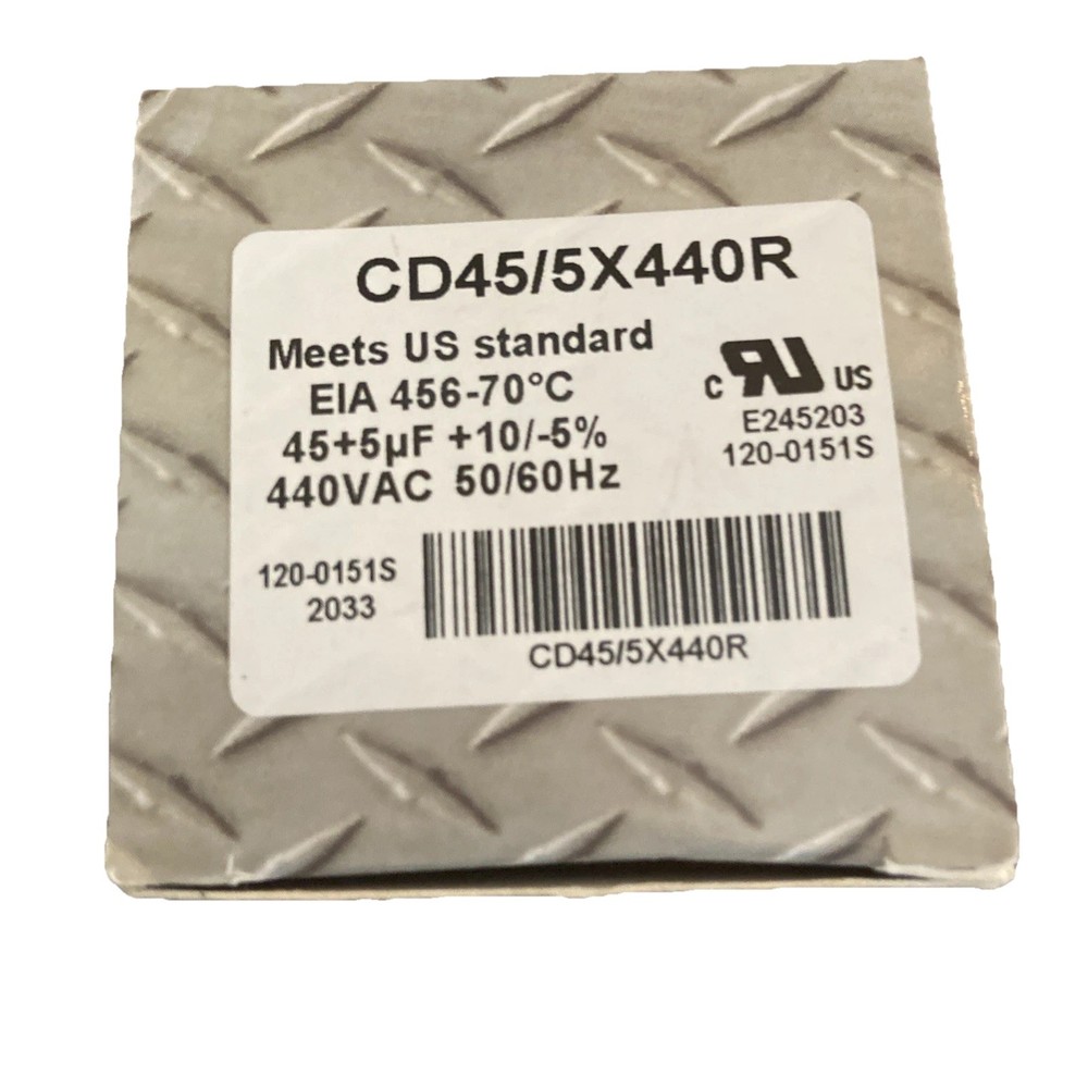 Air Conditioning HVAC Round Dual Motor Run Capacitor