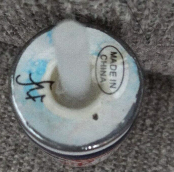 EUC NORA FLEMING MINI #A199 -- BEER CAN w/NF INITIALS