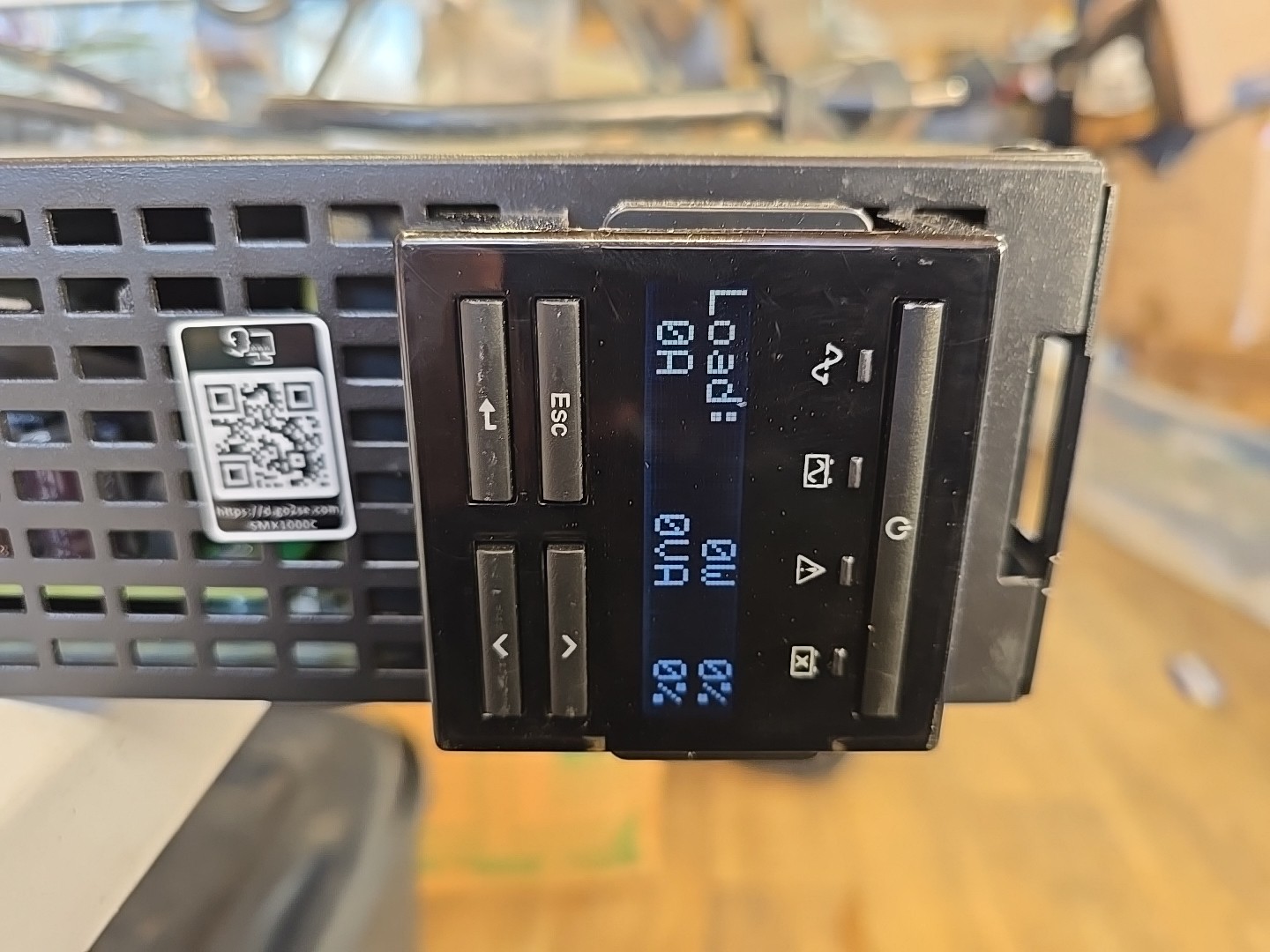 APC SMX1500RM2UCNC Battery Backup UPS No Net Card No Batt No Caddy No FacePlate