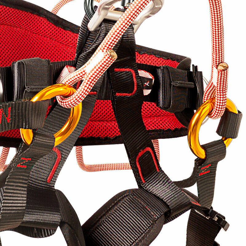 Full Body Harness Tree Climbing Arborist Rescue Falling Protection Equipment-
