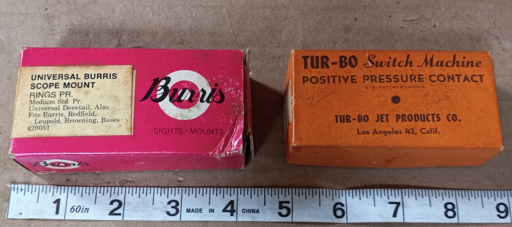 Lot of 11 Misc. Empty Boxes, (boxes are empty) - Used