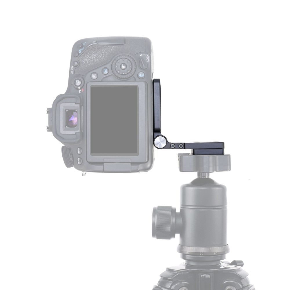 Aluminum L-Shaped Quick Release Plate Vertical Horizontal Switch Camera Bracket
