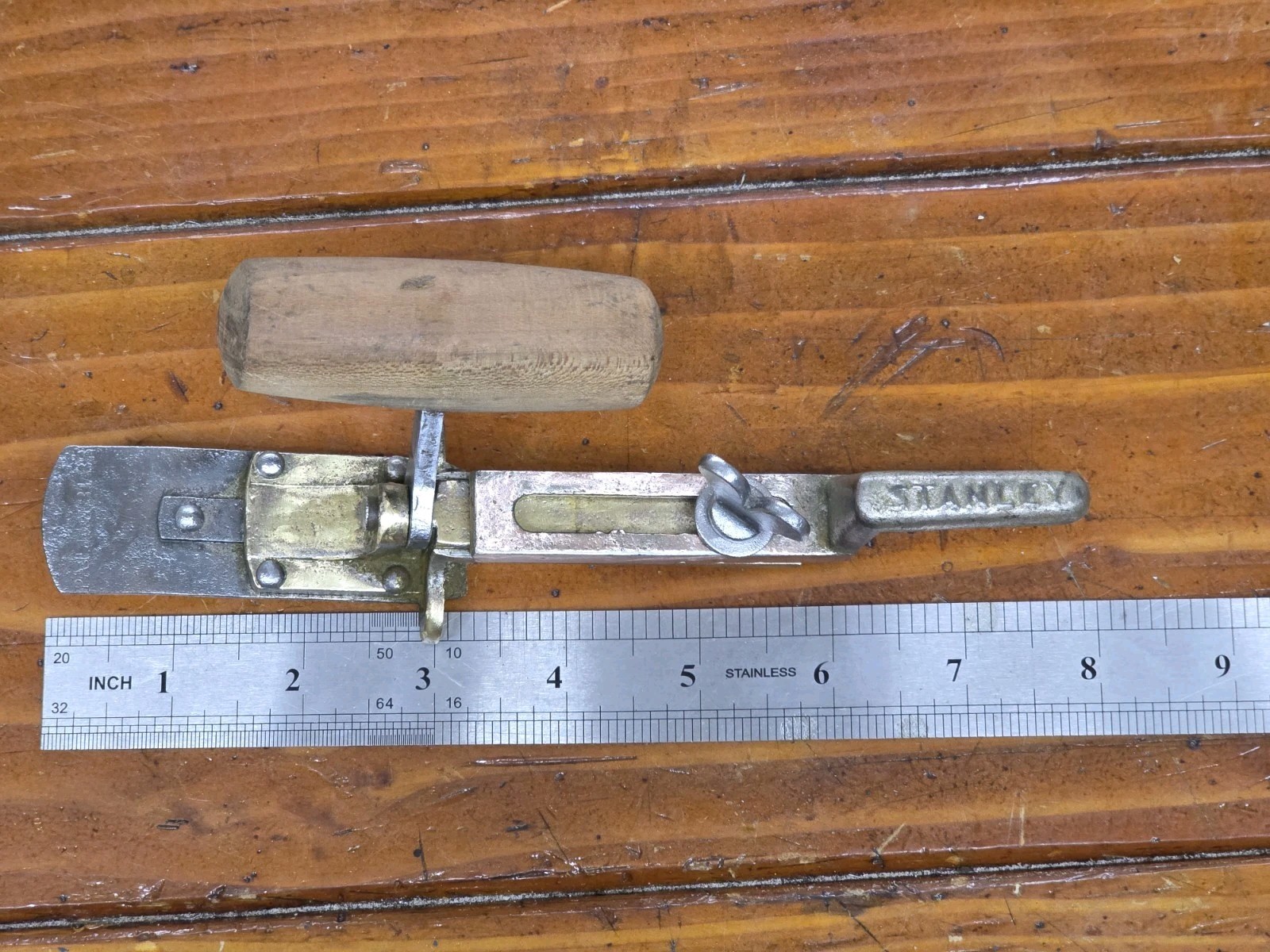 Vintage Stanley No 89 Clapboard Siding Gauge Pat 1-31-1888