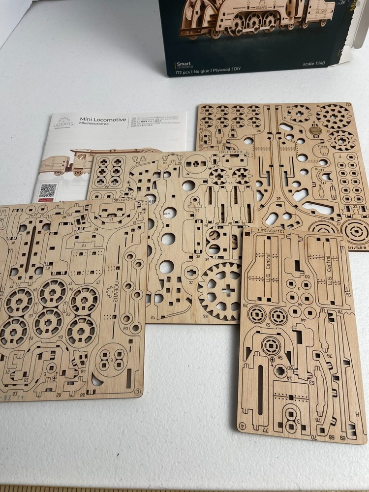 UGEARS - Mini Locomotive