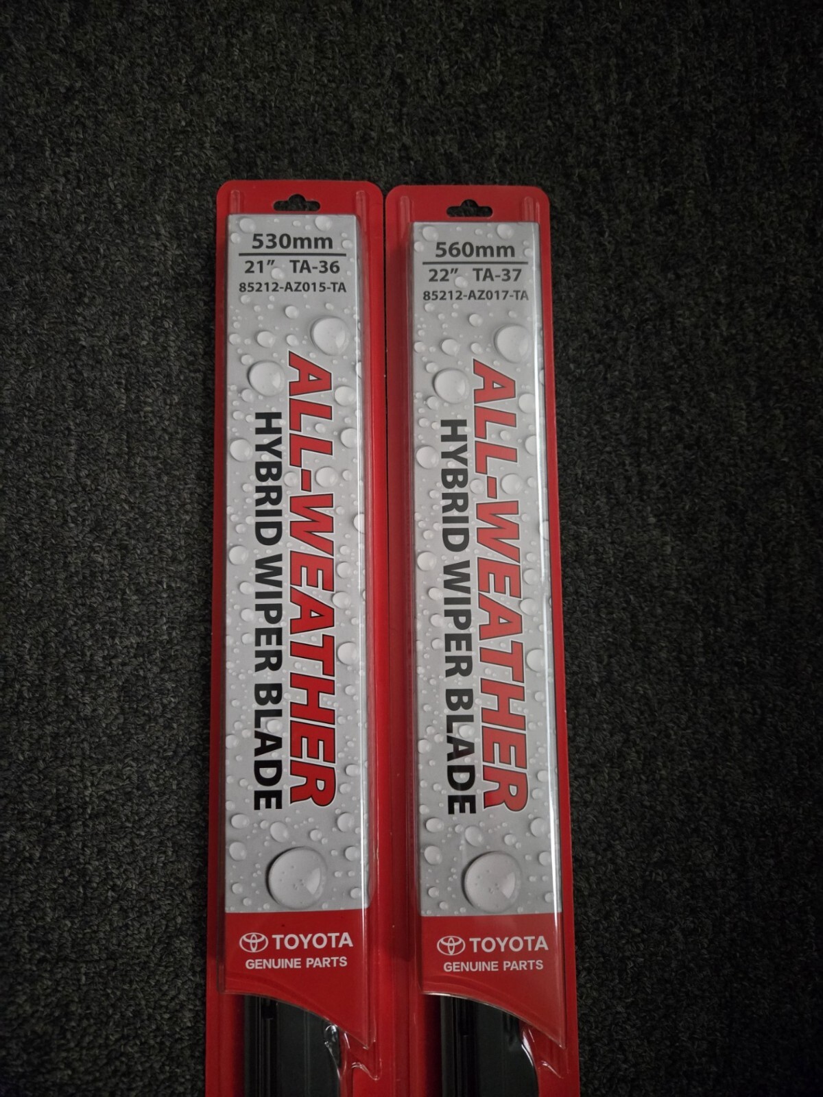 2005-2015 TOYOTA TACOMA GENUINE OEM SIGHTLINE WIPER BLADE SET 1H 1G