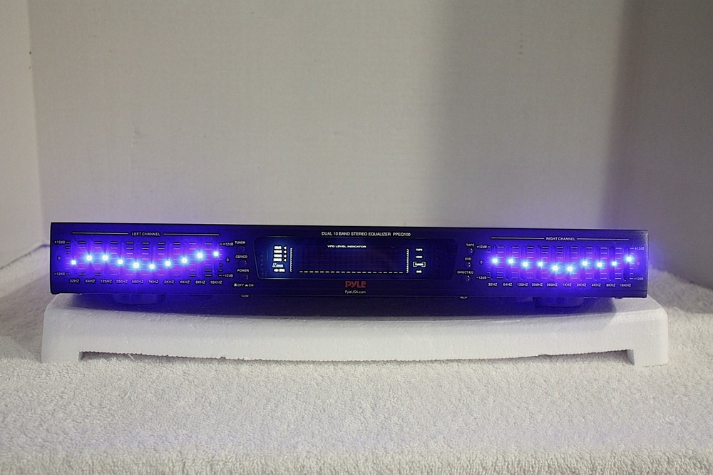 PYLE PPEQ100 GRAPHIC EQUALIZER - MULTIPLE INPUTS - NIB