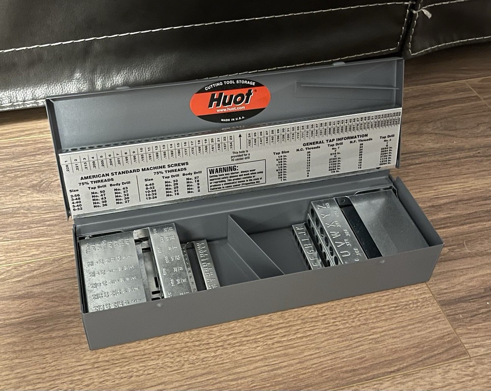 Huot Cutting Tool Storage 🔨