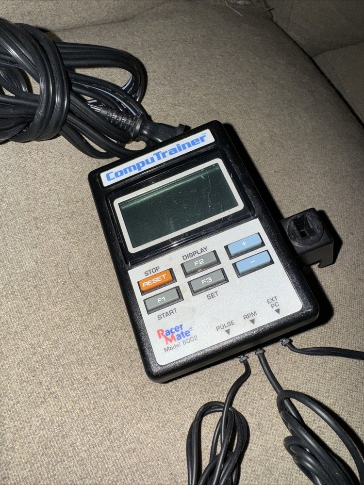RACERMATE CompuTrainer 8002 Controller Head UNTESTED & Power Supply