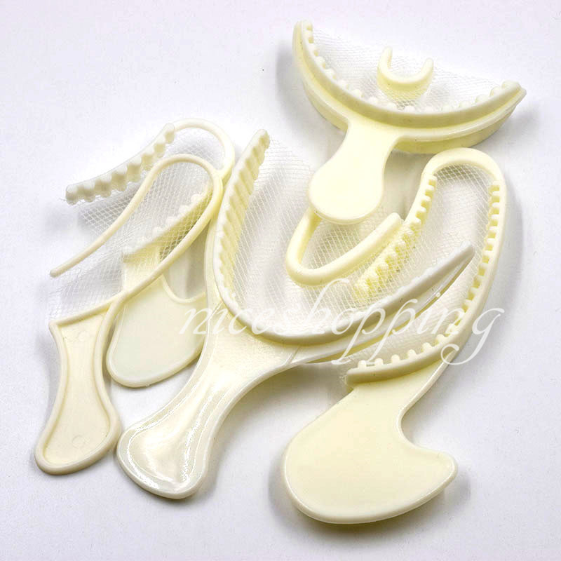 5 Types Tray Arch Tray Disposable Dental Impression Web Design Bite Registration