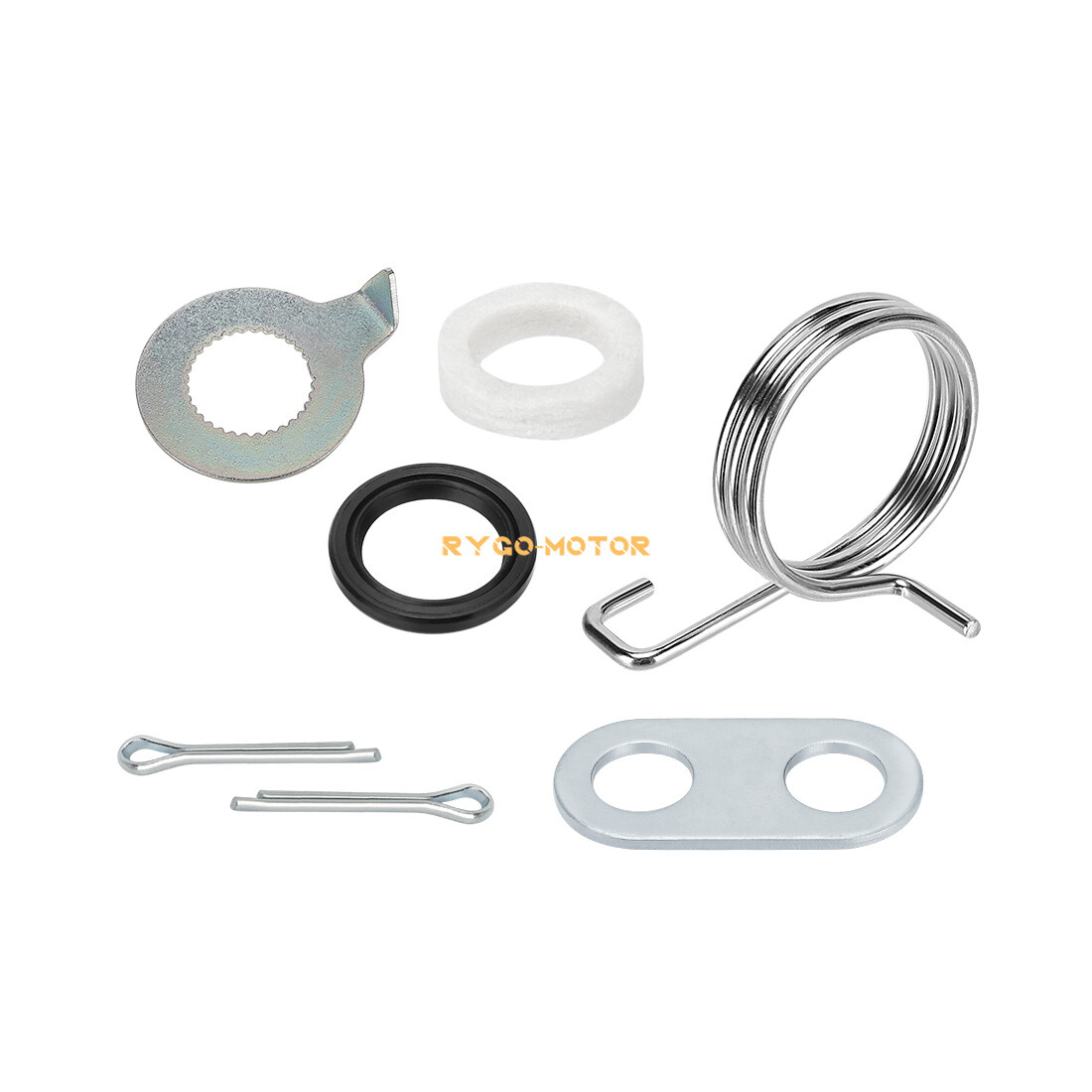 Rear Brake Drum Hub Plate Cover Shoes Bearing Seals Assy for Honda Rancher 420