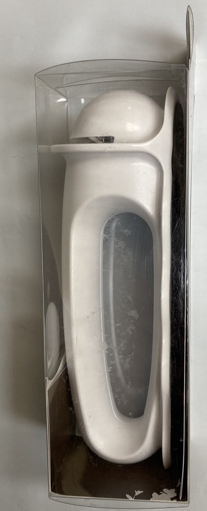 KAI White Hand-Held Pull-Through Serrated Knife Sharpener