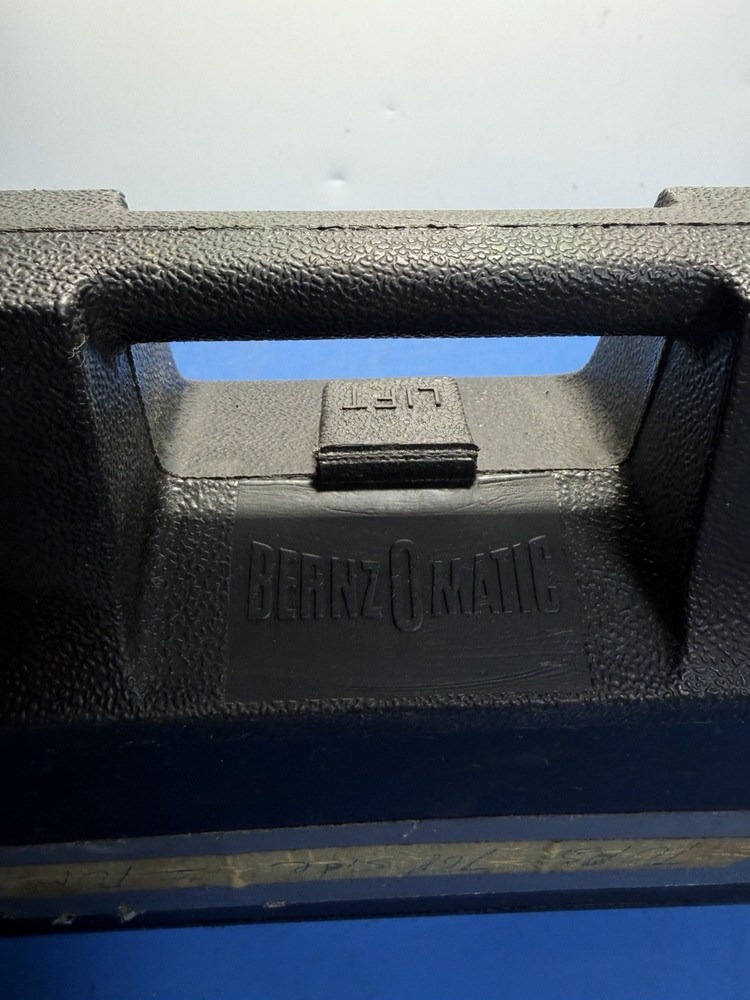 Vintage BernzOMatic Propane Torch Kit w Case & 7 Tips Attachments Untested