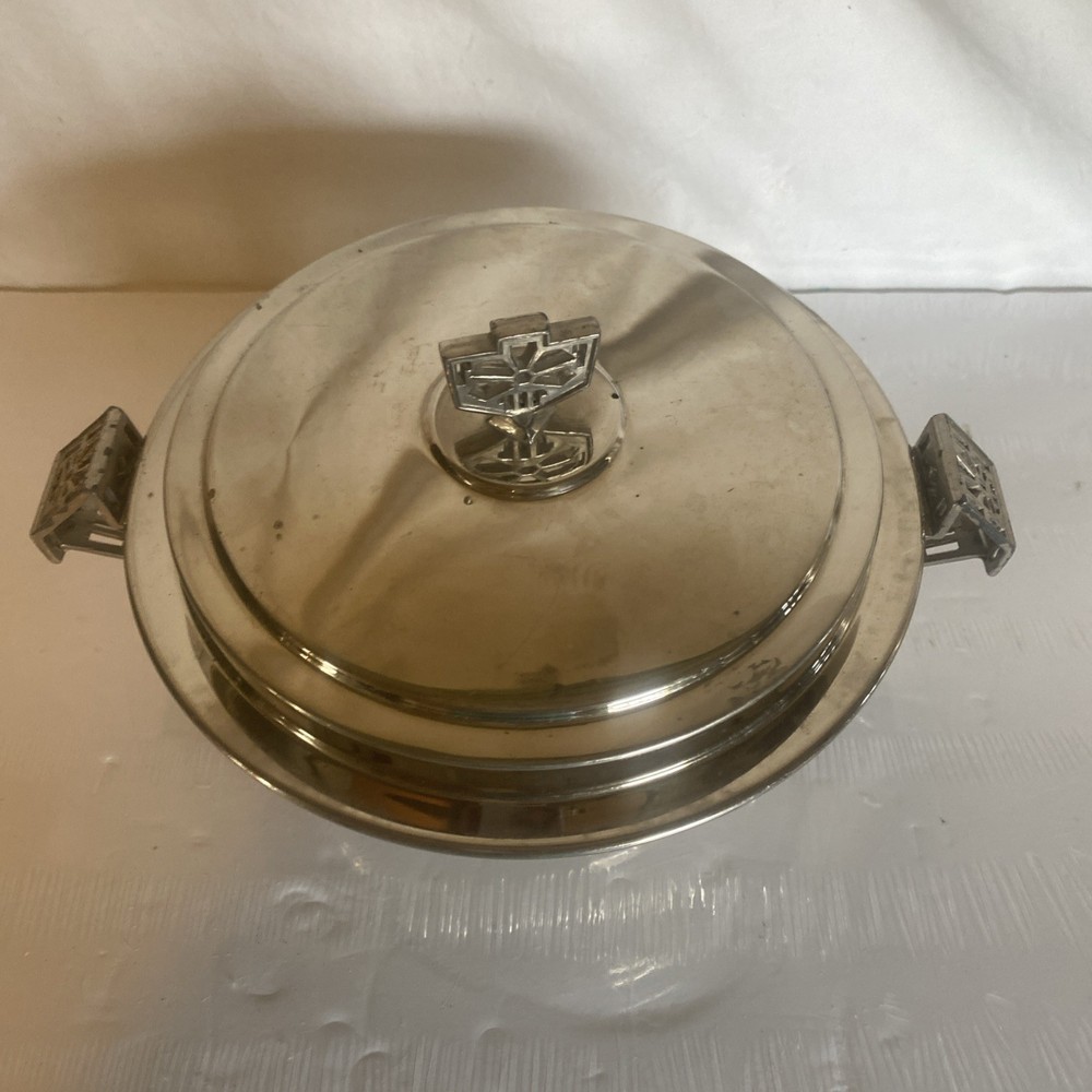 Rochester Mid Century Three Footed Chafing Dish