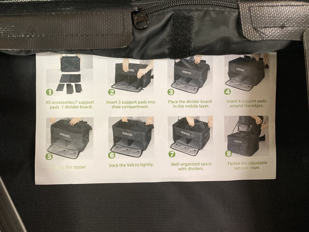 BAIZIZIG Golf Bag Organizer