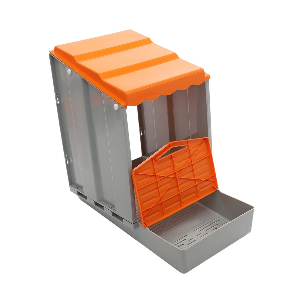 Orange Chicken Nesting Box Modern 4-Compartment Chicken Nesting Box PP NEW
