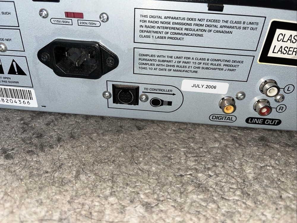 Numark CDN25 Professional Dual CD Player W/ Controller