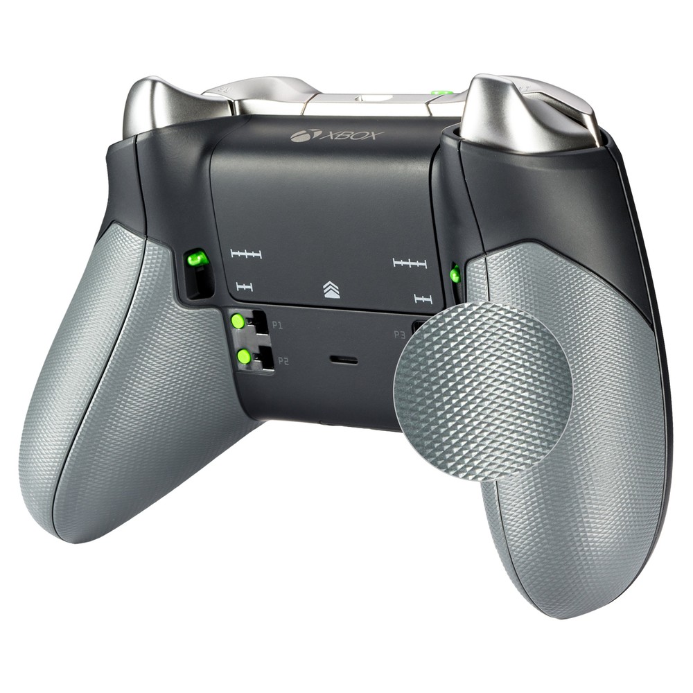 eXtremeRate Rubberized Rear Grip Back Panels for Xbox One Elite Controller 1698