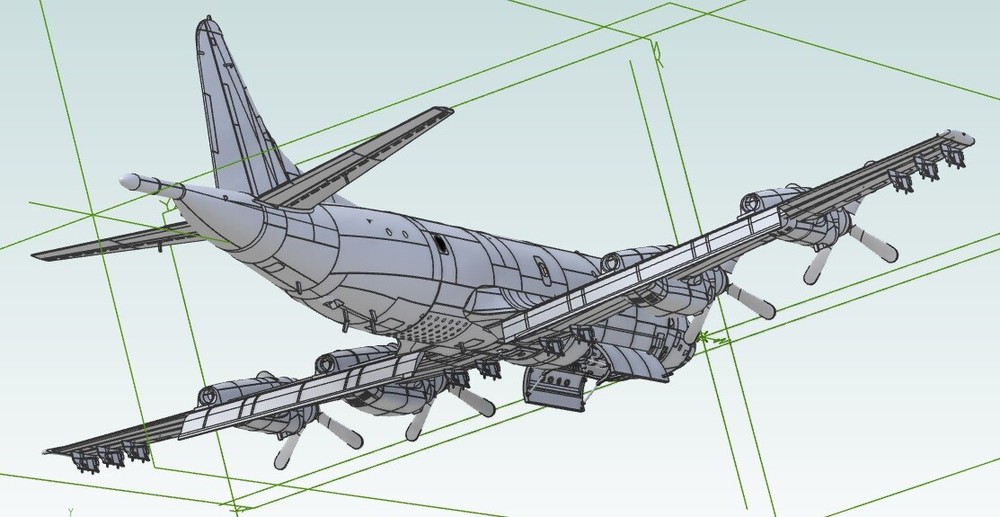 1/72 Lockheed P-3C Orion 3D data set (cheaper version)