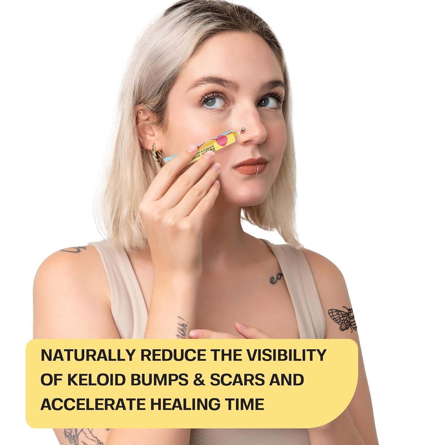 Base Labs Piercing Keloid Bump Duo | Piercing Bump Solution + Keloid Bump Gel