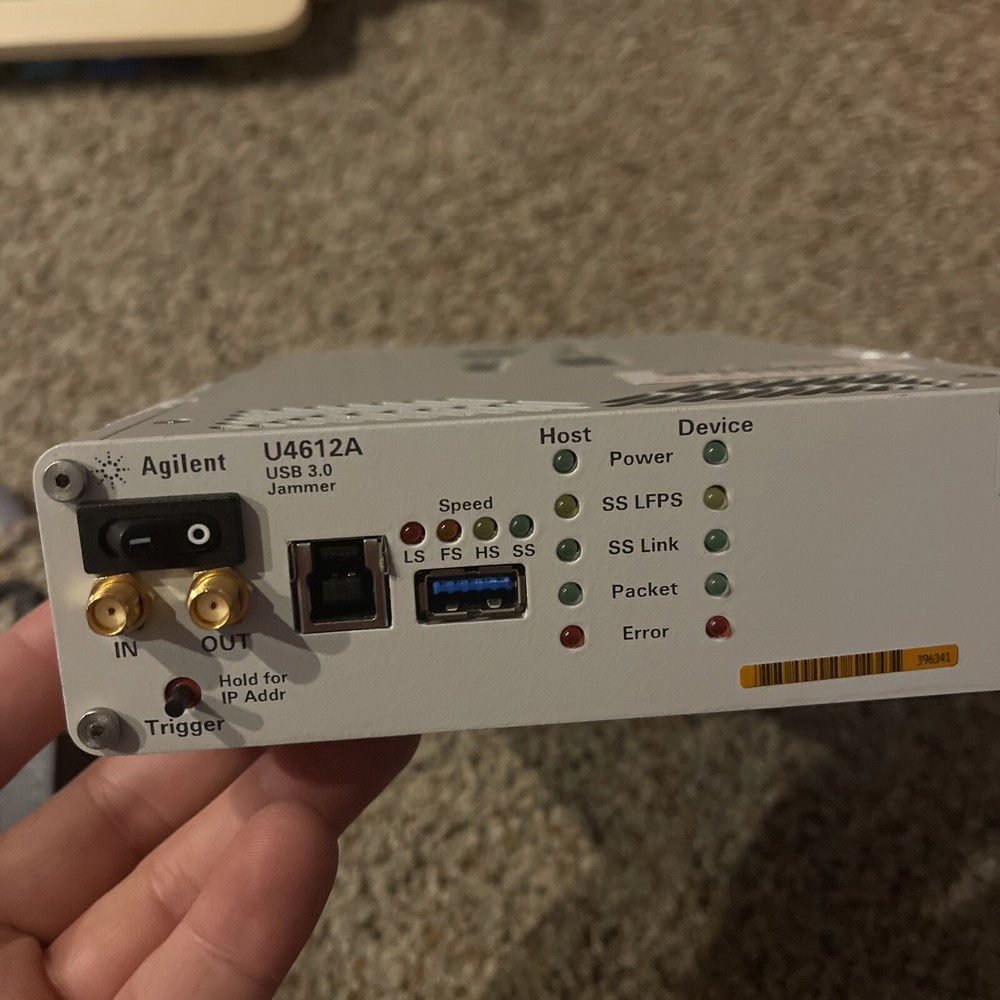 Keysight Agilent U4612A Protocol Jammer USB 3.0