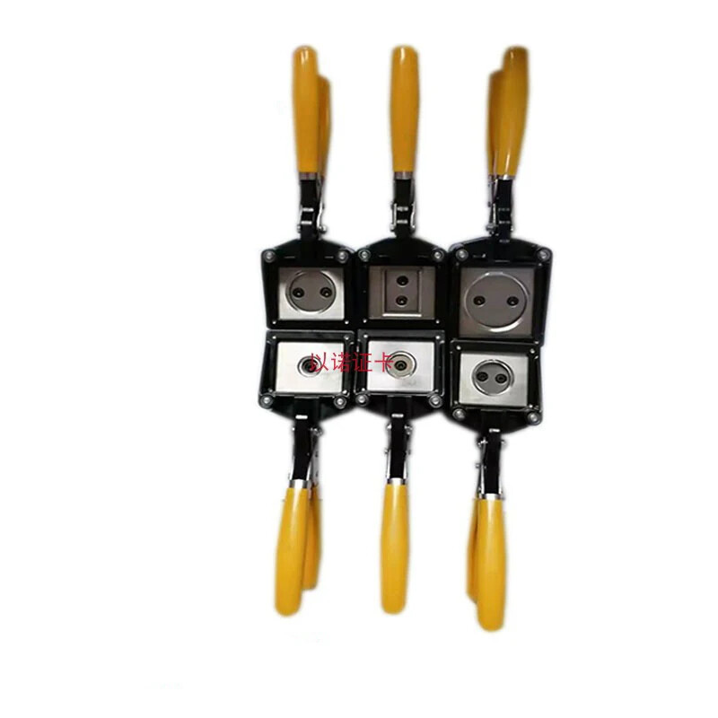 Handheld Round Battery Pole Piece Cutter Sampling Scissors Copper Cutting Tool