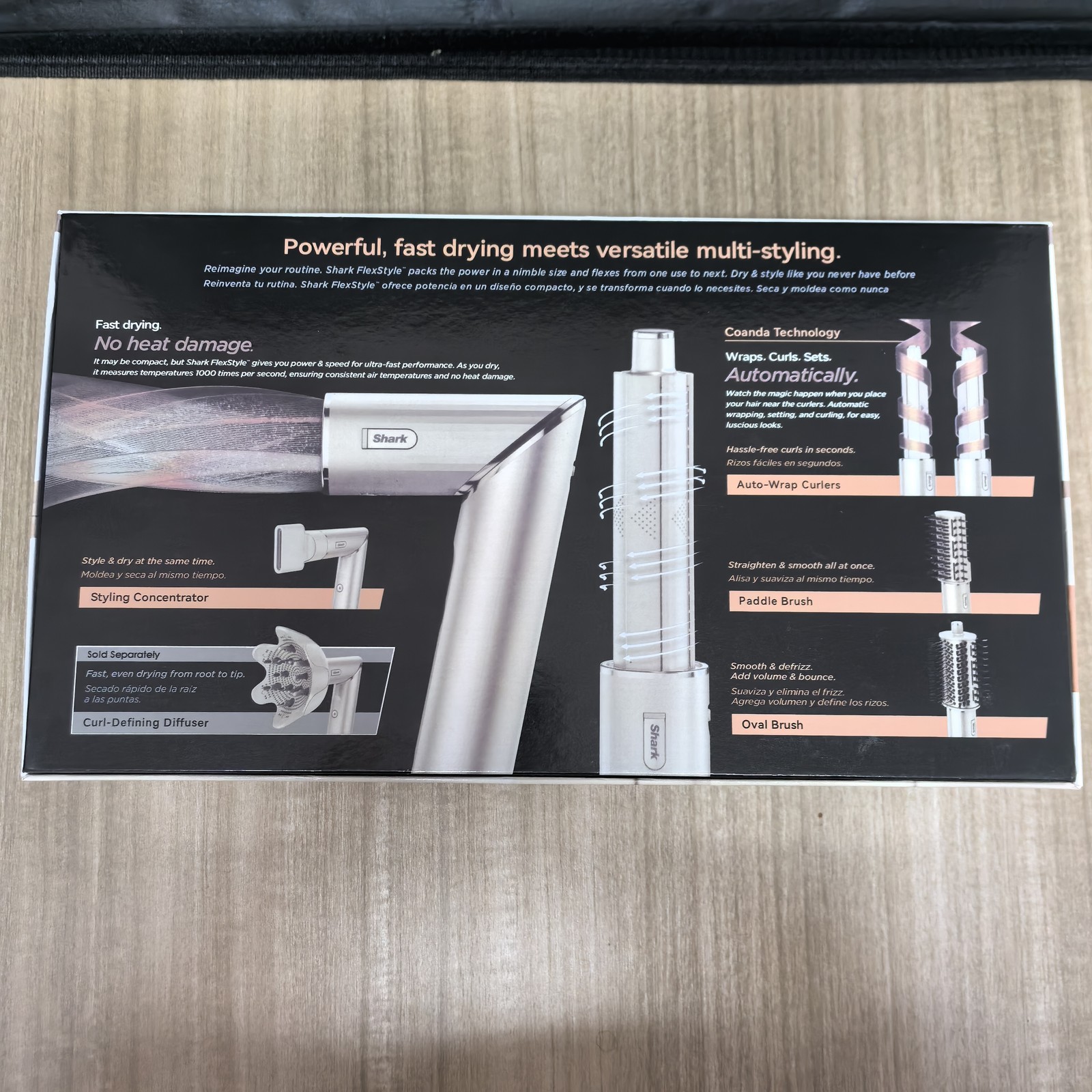 NEW Shark Flex Style Air Drying and Styling System HD430 120V