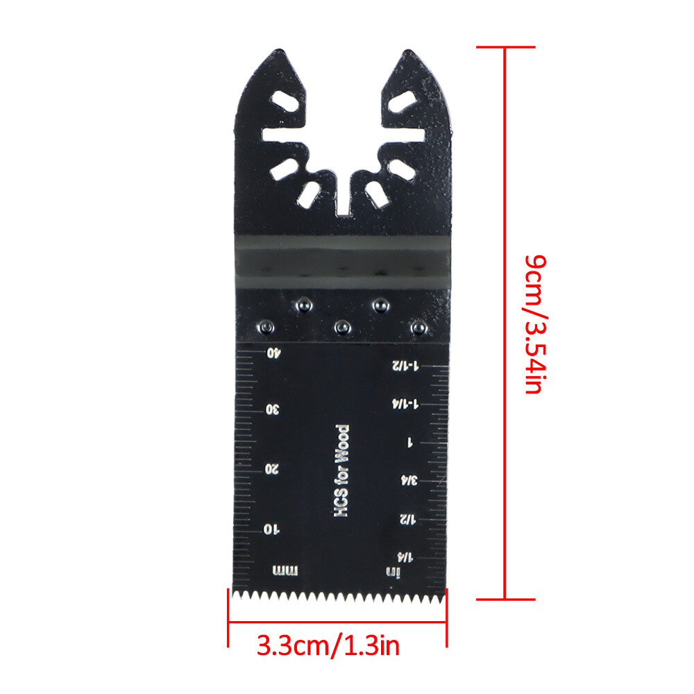 100 Piece Professional Universal 30-90mm Quick Release Oscillating Tool Blades