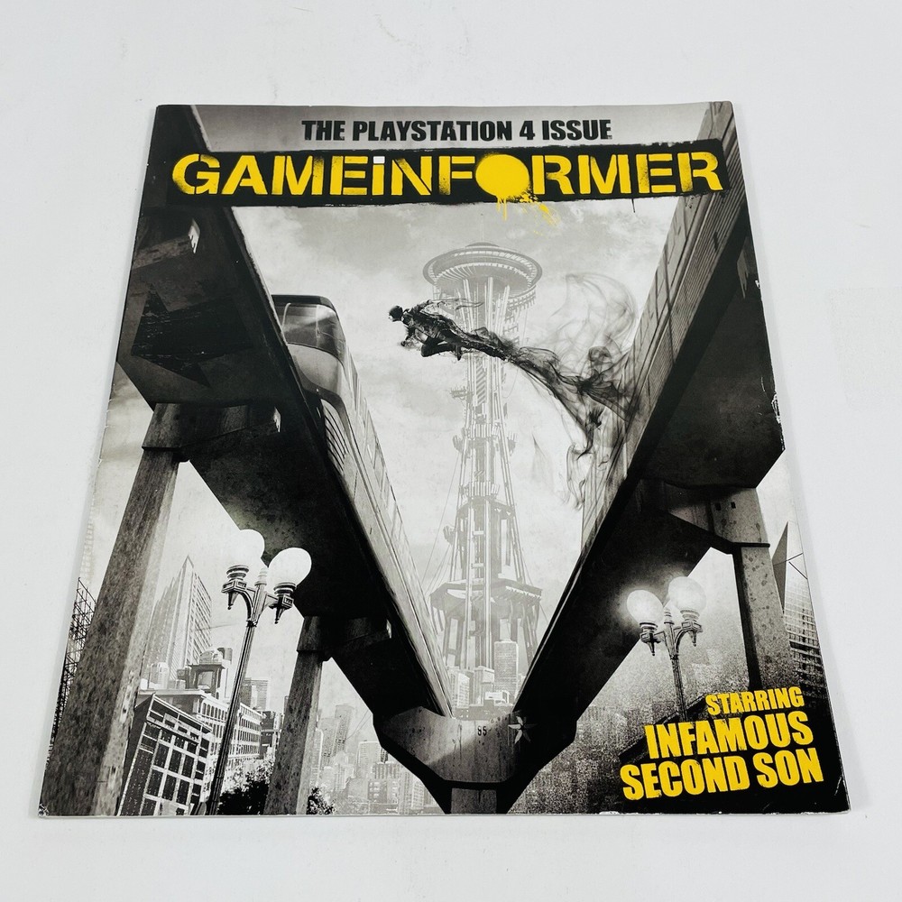 game informer Magazine 2013 issue 242 Infamous Second Son