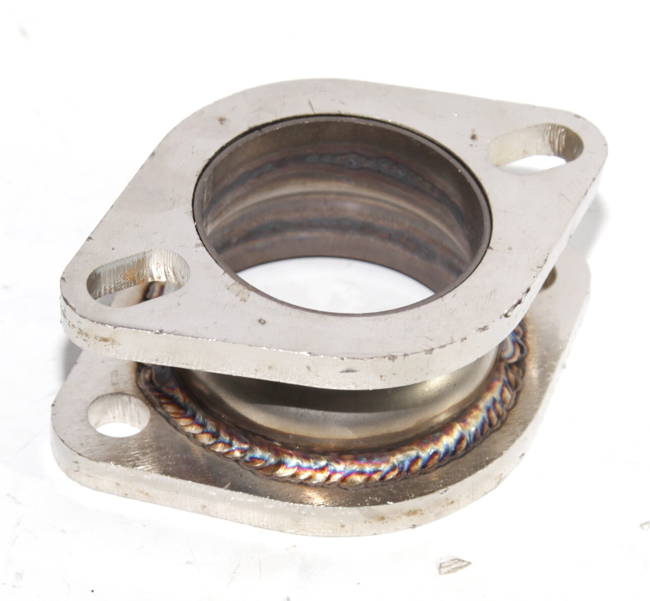 3" to 2.5" 2 Bolts Flange Reducer Catback Exhaust Muffler Extension Adapter