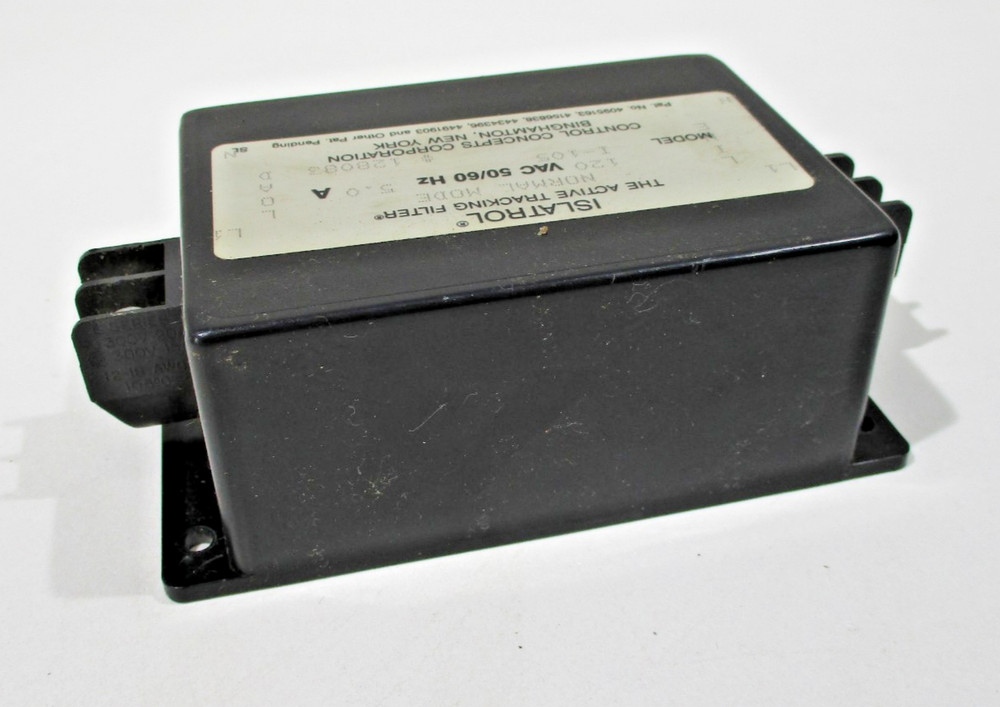 Islatrol Active Tracking Filter, Model I-105 / 120VAC / 5.0A.