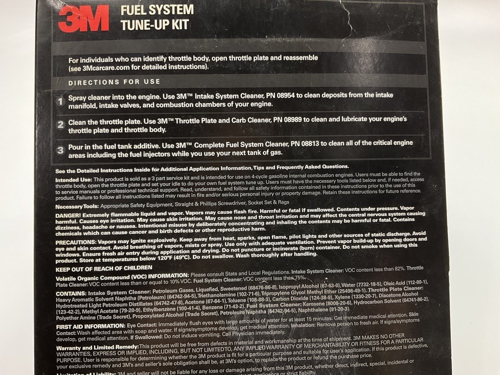 3M 08963 Do-It Yourself Fuel System Tune Up Kit
