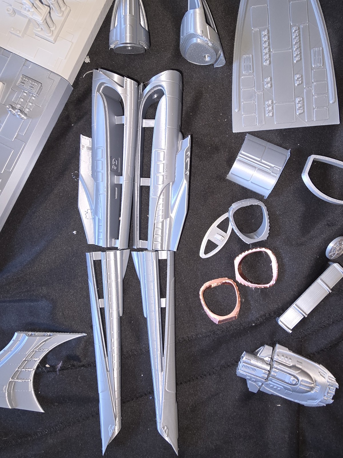 Star Trek Uss Enterprise Ncc 1701- F Odyssey Class Ship 1/1400 Custom 3d Kit 28"