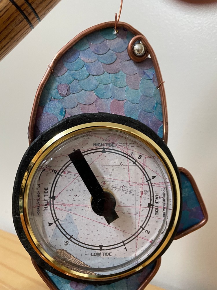 Fishing Pole Tide Clock