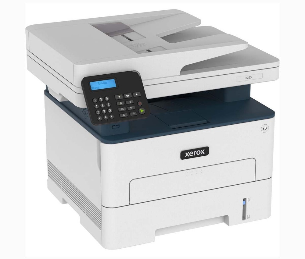 Xerox B225 Multifunction Printer, Print/Copy/Scan, Mono, USB/Ethernet & Wireless