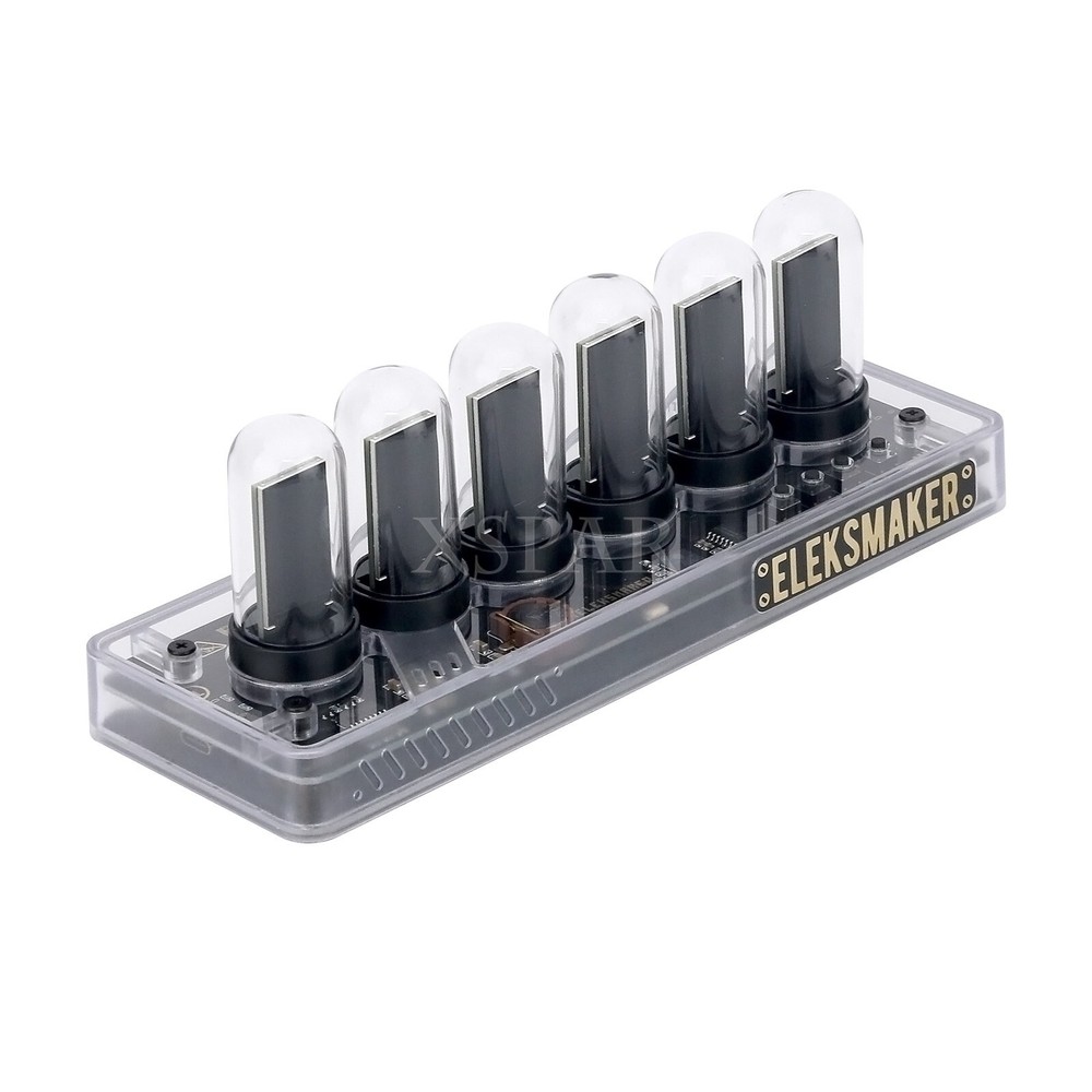 Eleksmaker Elekstube IPS PR2 RGB Nixie Tube Clock w/WiFi Bluetooth Function US
