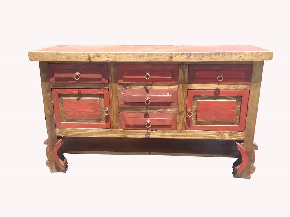 Don Bosco Rustic Red Wash Bathroom Vanity