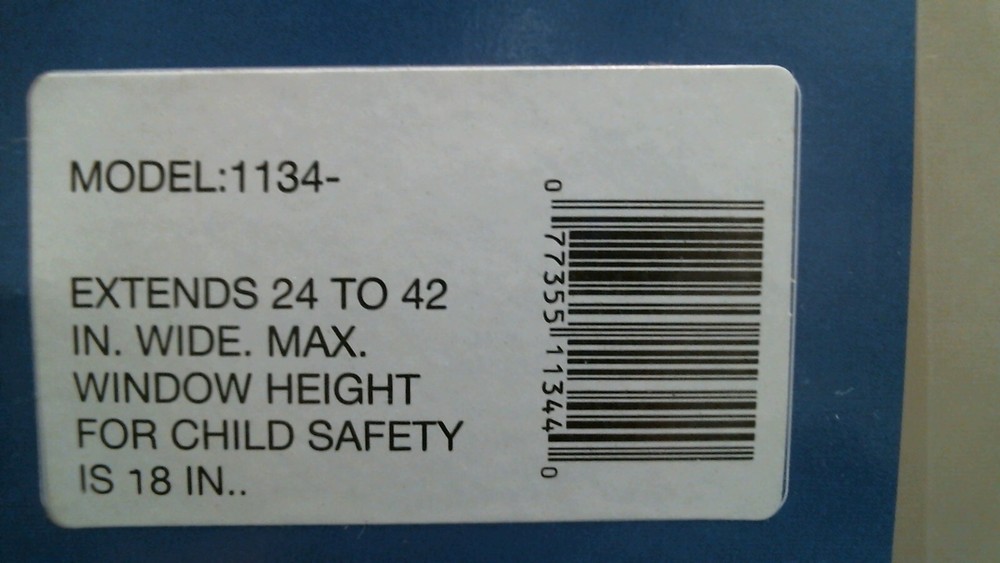 John Sterling Corp. Window Security Guard (1134) FS