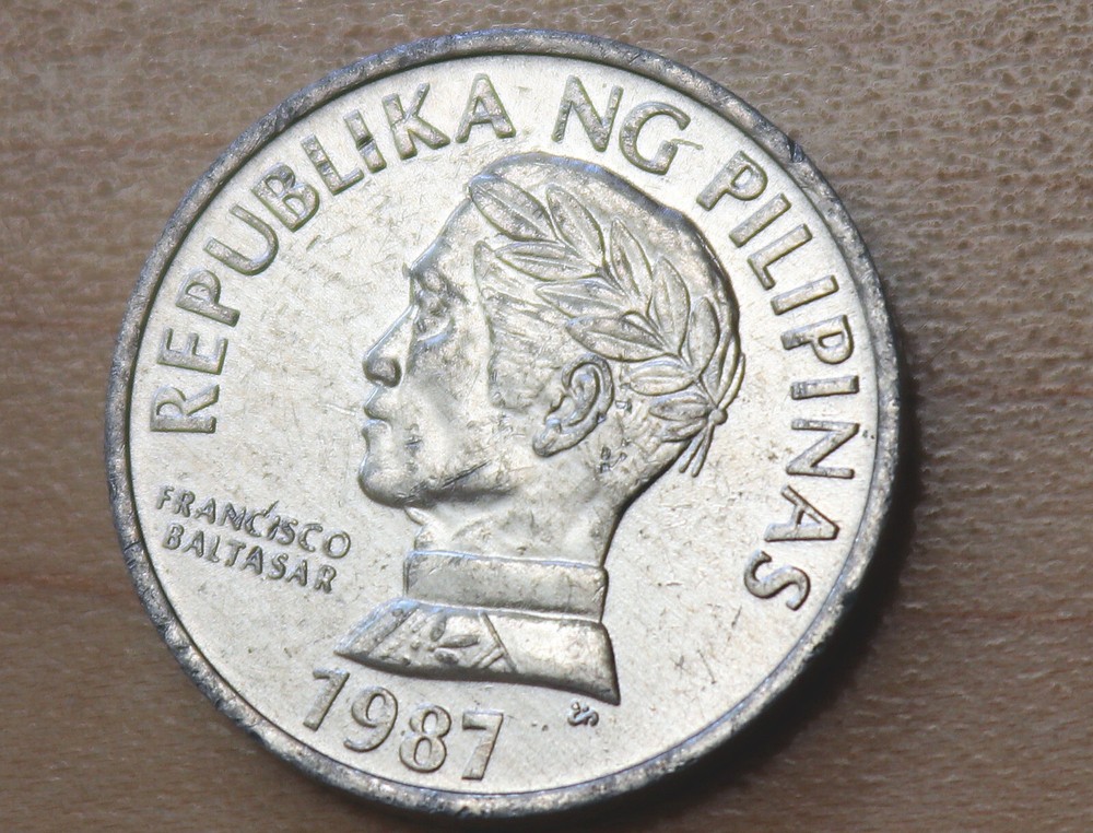 1987 Philippines 10 Sentimo Goby Fish
