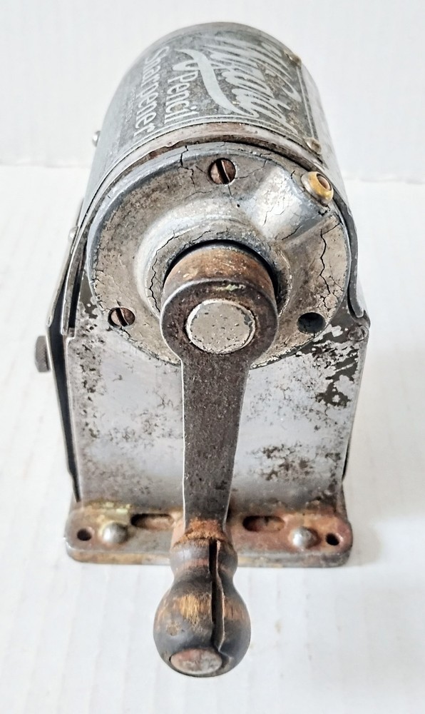 VTG Wizard Pencil Sharpener Automatic Pencil Sharpener Chicago USA ANTIQUE