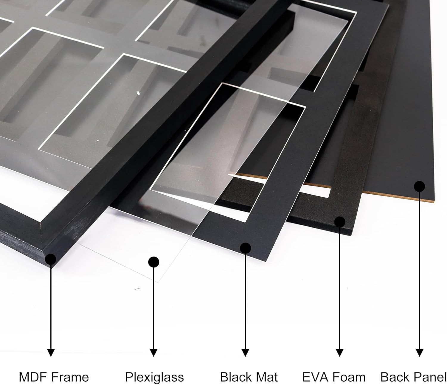 Graded Trading Card Display Case 10 PSA Slabs Sport Football Baseball Wood Frame